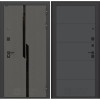 Входная дверь CARBON 13 - Графит софт