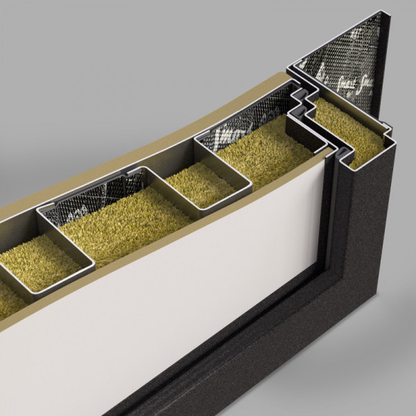 Входная дверь LEOLAB 07 - Белое дерево