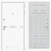 Входная дверь Лабиринт Лайн WHITE 08 - Кристалл вуд