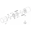 Дверная ручка Armadillo K.ART52.SYMMETRY BL-26 черный