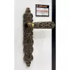 Дверная ручка на планке ARABESCO античный кофе