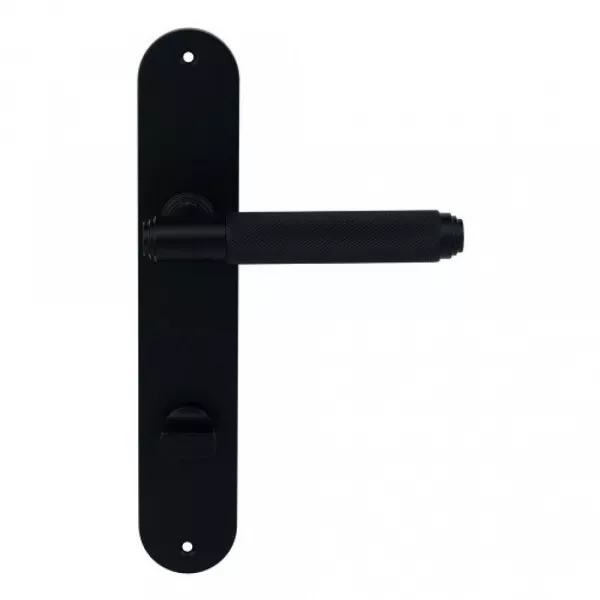 Дверная ручка на планке PORTA DI PARMA Exa Zig 2301.03.WC Черный