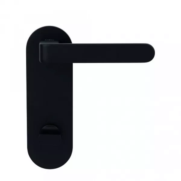 Дверная ручка на планке PORTA DI PARMA Fedra Чёрный WC 2113.03