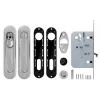 Набор Armadillo (Армадилло) для раздвижных дверей SH.LD152.KIT011-BK (SH011-BK) СP-8 хром