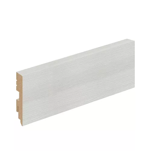 Плинтус прямой экошпон Bianco Veralinga