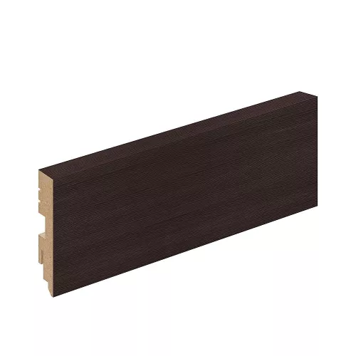 Плинтус прямой экошпон Wenge Melinga