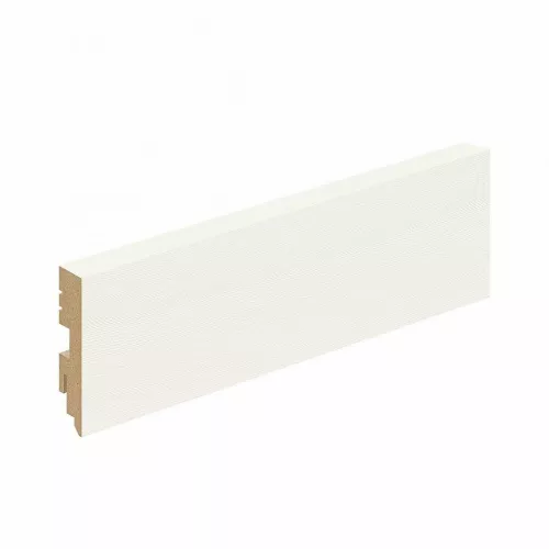Плинтус прямой экошпон White Wood