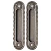 Ручка Armadillo (Армадилло) для раздвижных дверей SH.CL152.010 (SH010/CL) AS-9 античное серебро