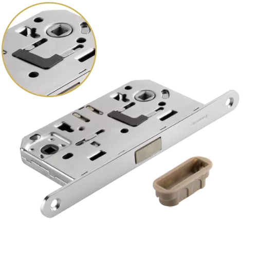 Замок сантехнический магнитный WC-5096 MAG Хром