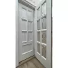 Межкомнатная дверь ФРЕЙМ 10, глухая, ясень белоснежный