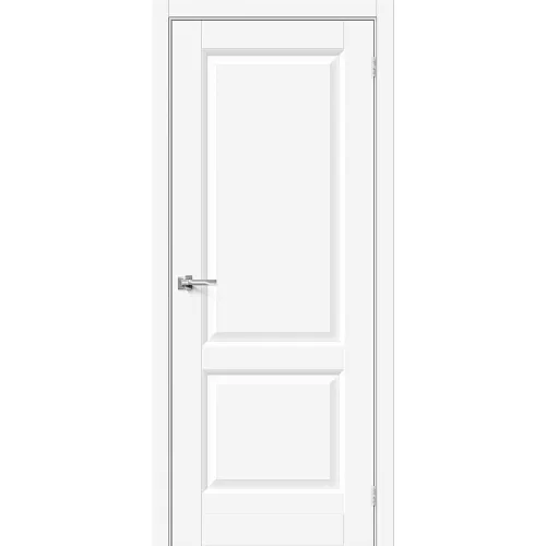 Межкомнатная дверь Неоклассик-32 White Silk глухая