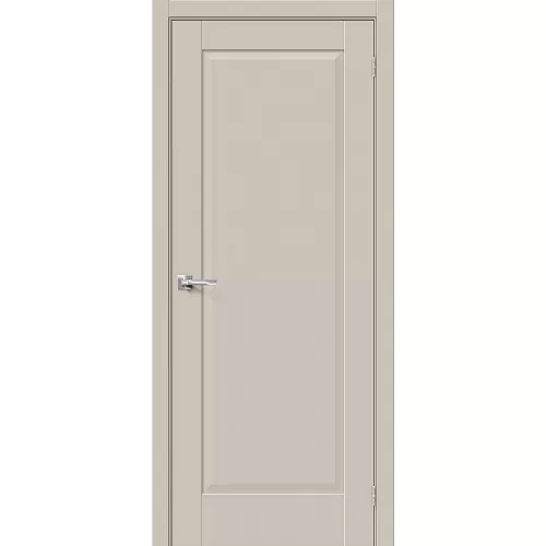 Межкомнатная дверь Прима-10 Cream Silk глухая
