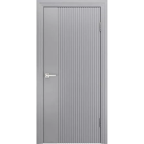 Межкомнатная дверь Ultra эмаль RAL 7047 глухая
