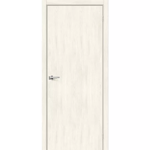 Межкомнатная дверь экошпон Браво-0 Nordic Oak глухая