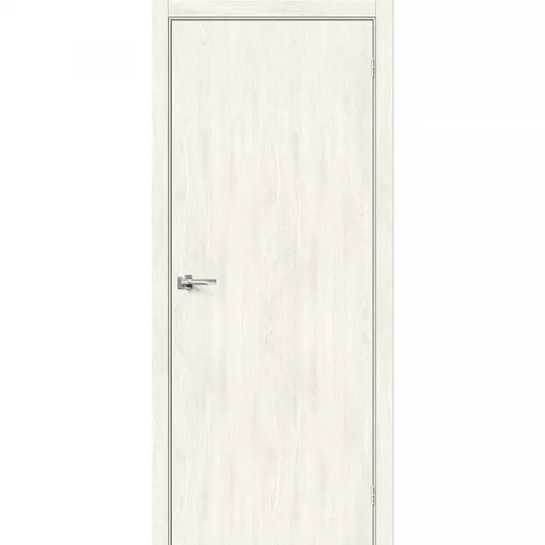 Межкомнатная дверь экошпон Браво-0 Nordic Oak глухая