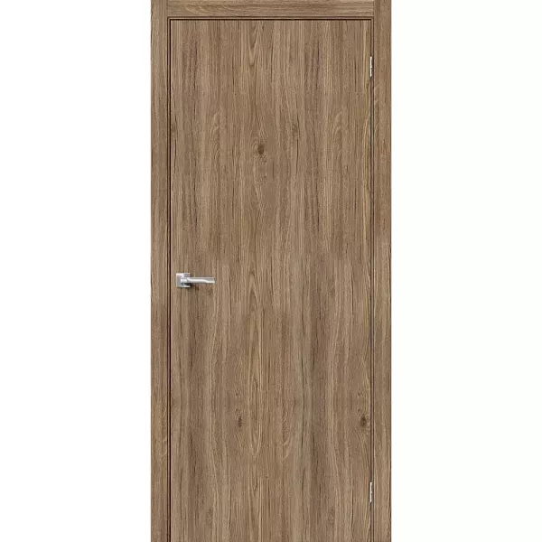 Межкомнатная дверь экошпон Браво-0 Original Oak глухая