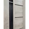 Межкомнатная дверь экошпон Мехико дуб золотистый со стеклом