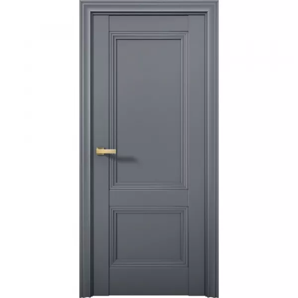 Межкомнатная дверь экошпон PRIME B 32 Антрацит глухая