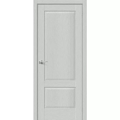 Межкомнатная дверь экошпон Прима-12 Grey Wood глухая
