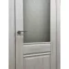 Межкомнатная дверь экошпон Прима-3 Nordic Oak со стеклом White Сrystal