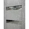 Межкомнатная дверь экошпон Soft Touch UniLine Mramor 30037/1 Marable торос серый со стеклом