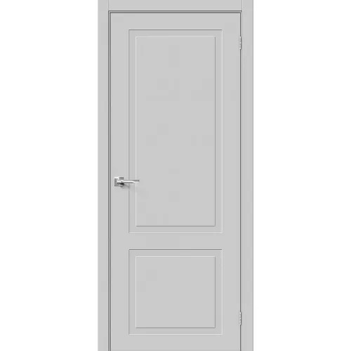 Межкомнатная дверь винил Граффити-12 Grey Pro глухая