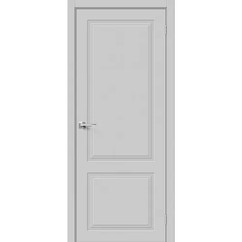 Межкомнатная дверь винил Граффити-42 Grey Pro глухая