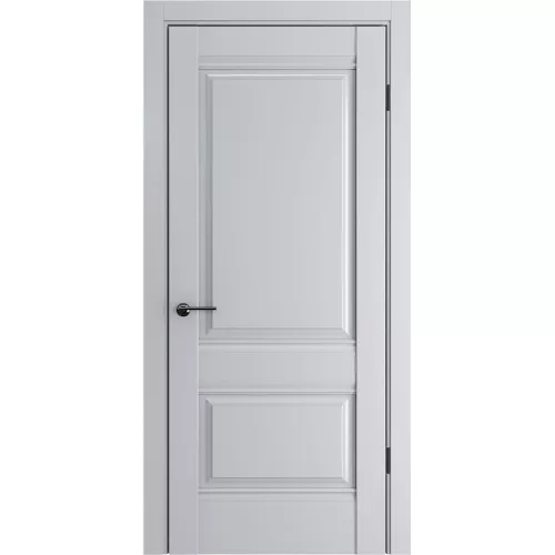 Межкомнатные двери экошпон ДП-51 Silver Gray глухая