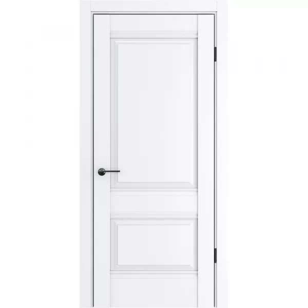 Межкомнатные двери экошпон ДП-51 White Pearl глухая