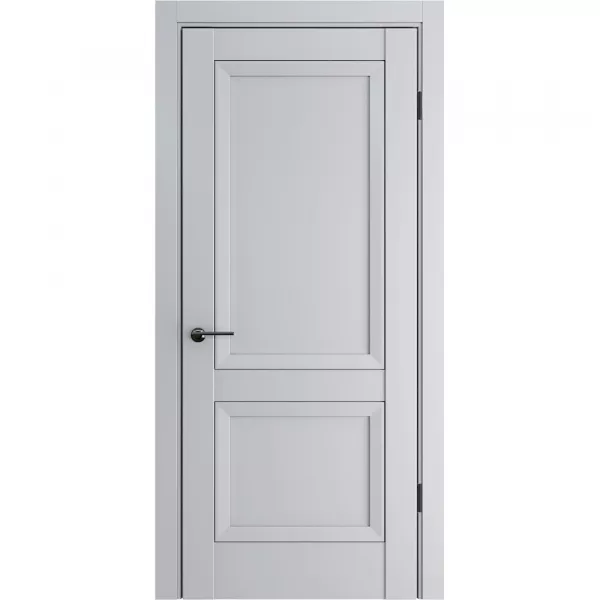 Межкомнатные двери экошпон ДП-61 Silver Gray глухая