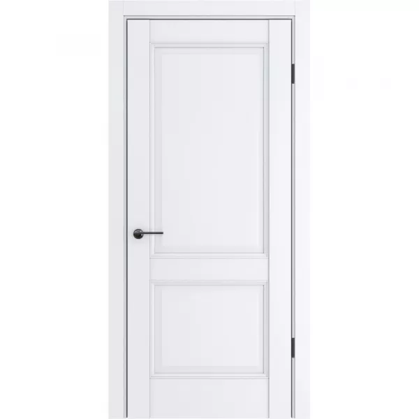 Межкомнатные двери экошпон ДП-78 White Pearl глухая