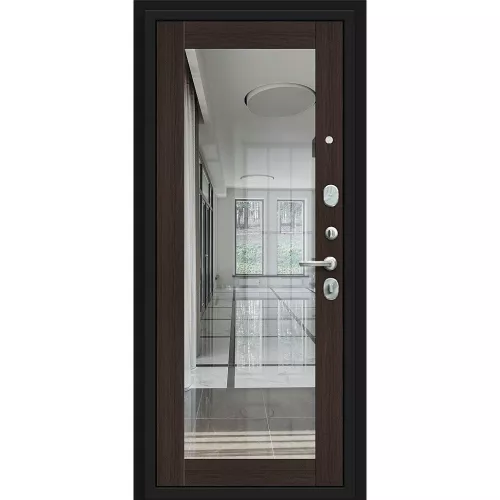 Входная дверь Флэт Kale Almon 28/Wenge Veralinga с зеркалом