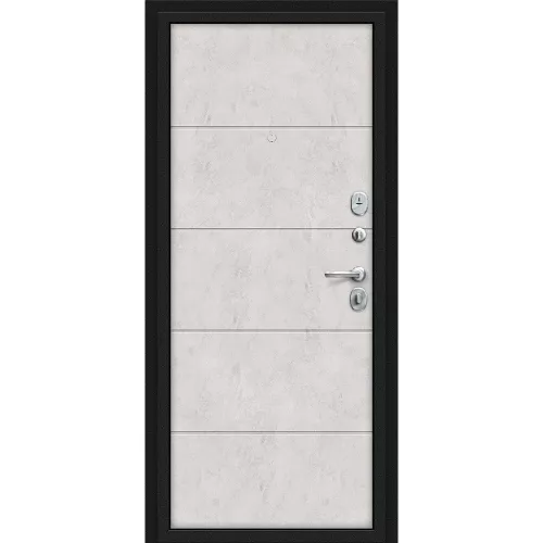 Входная дверь Граффити-1 Букле черное/Look Art