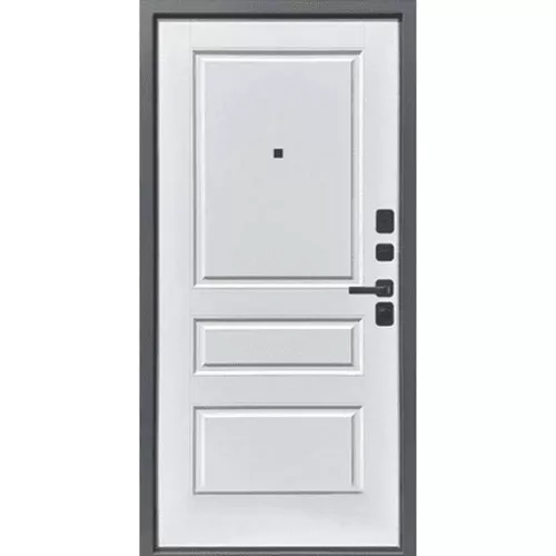 Входная дверь Страж К-8 цвет Velluto Oscure Ag 710/Velluto Bianco AG 700